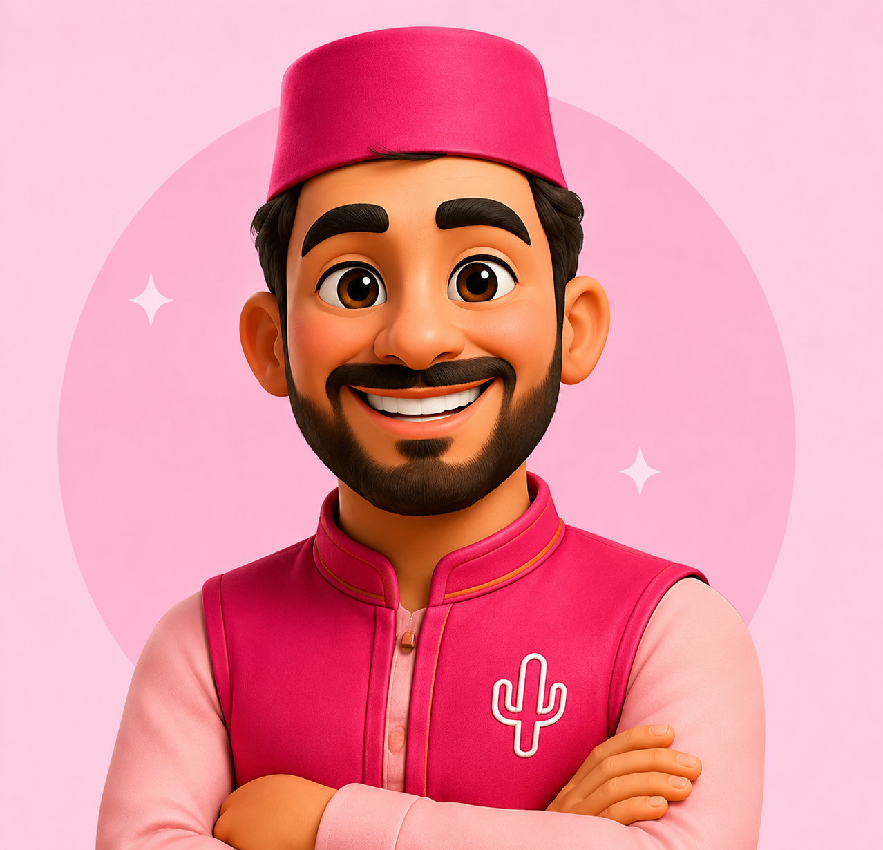 Omar Pink Cactus