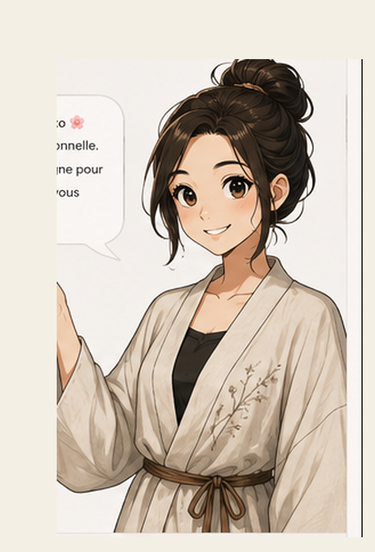 Aiko, styliste IA Atelier Shizen